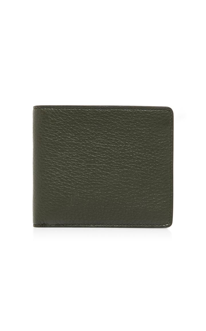 Maison Margiela Bi-fold Textured Leather Wallet