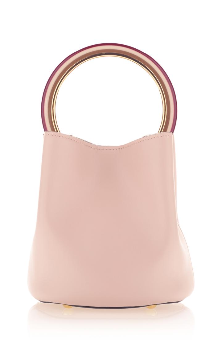 Marni Small Top Handle Bag In Leather