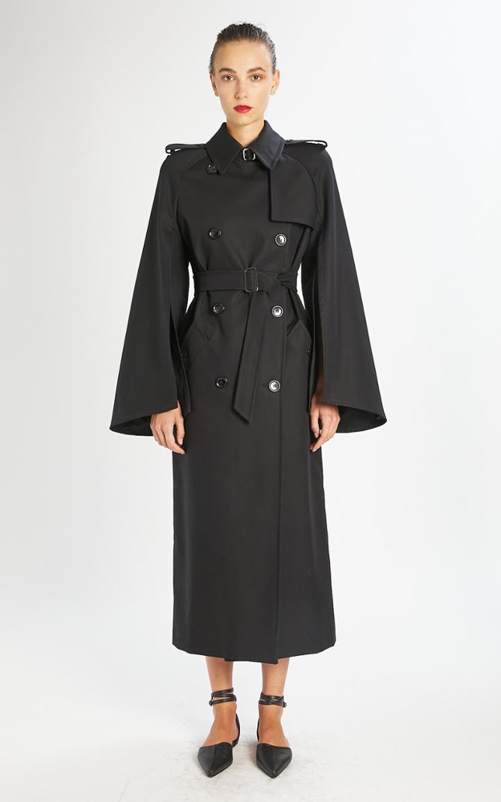 Moda Operandi Max Mara Eccelso Belted Cotton Trench Coat