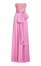 Moda Operandi J. Mendel Bow-accent Silk-organza Gown Size: 0