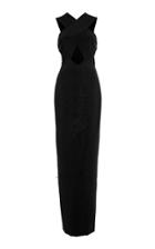 Cushnie Cut-out Cady Column Dress Size: 4