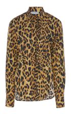 Paco Rabanne Leopard-print Cotton Shirt