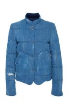 Gabriela Hearst Wilfred Quilted Denim Jacket
