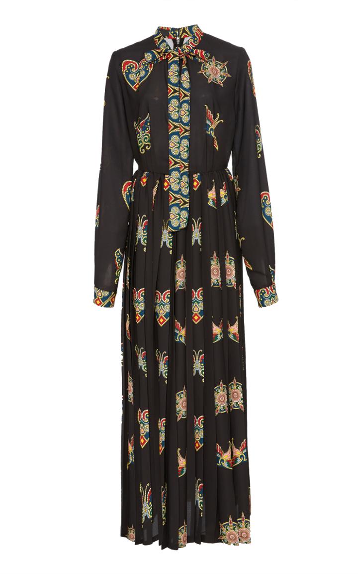 Elie Saab Long Dress With Necktie