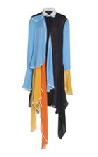 Jw Anderson Silk Petal Shirt Dress