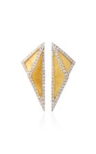 Kavant & Sharart Kiri 18k Gold Diamond Earrings