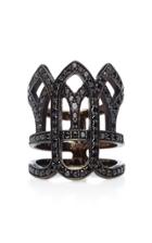 Colette Jewelry Black Gold Vatican Ring