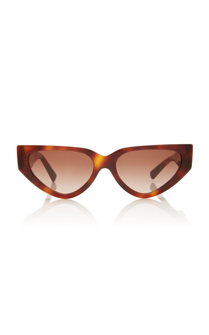 Moda Operandi Valentino Cat-eye Acetate Sunglasses