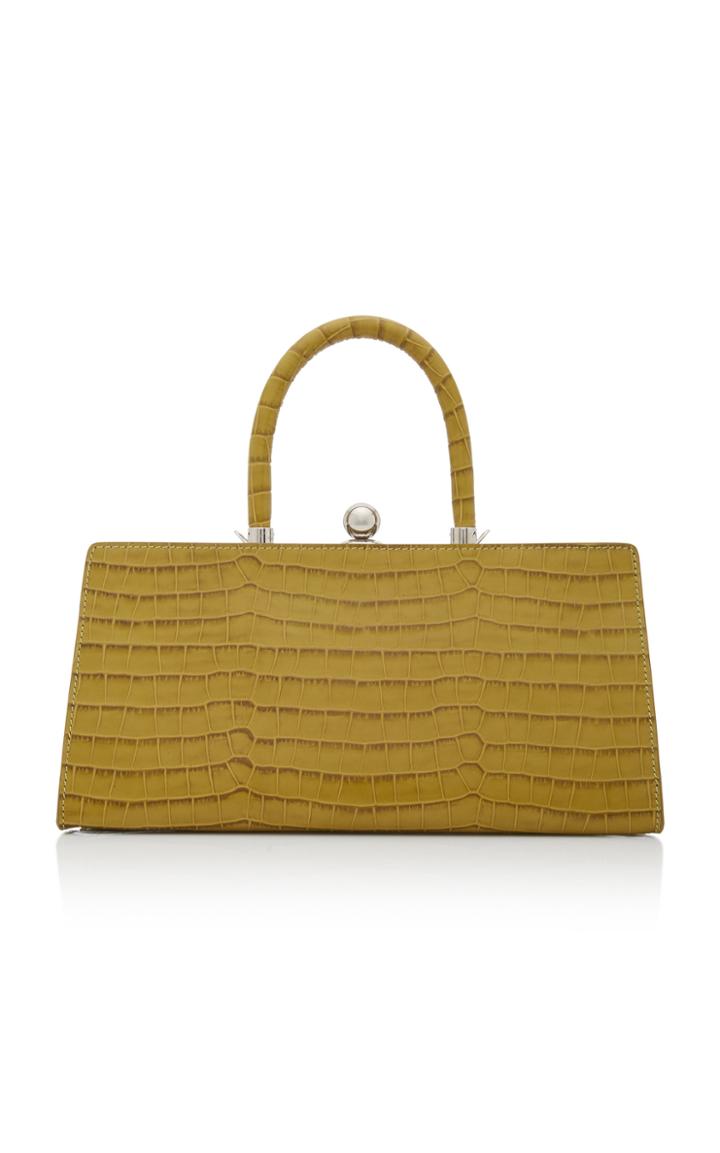 Ratio Et Motus Sister Croc-embossed Leather Top Handle Bag