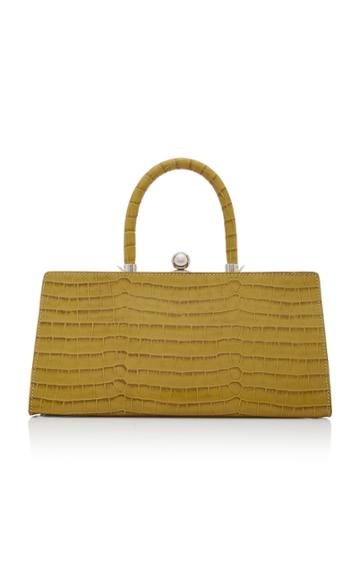 Ratio Et Motus Sister Croc-embossed Leather Top Handle Bag