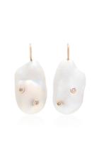 Mizuki Freshwater Baroque Pearl Drop Earrings