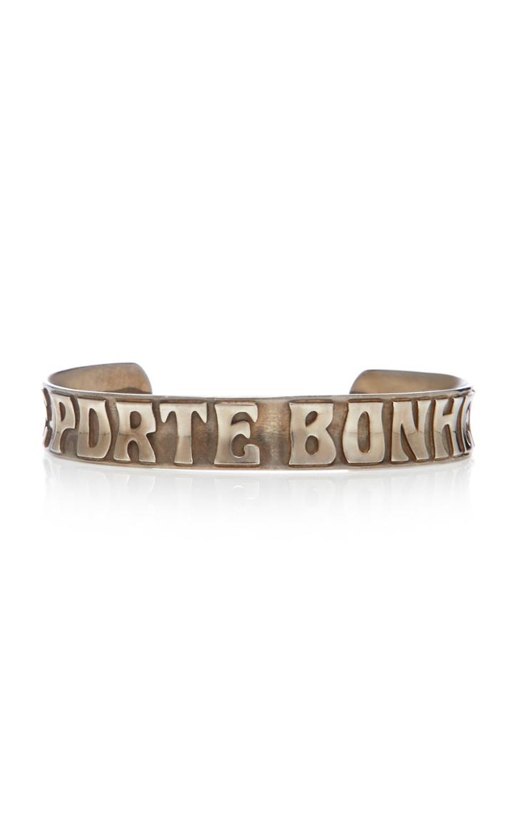 Marlo Laz Je Porte Bonheur 14k Gold Cuff