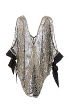 Naeem Khan Sequin Tulle Dress