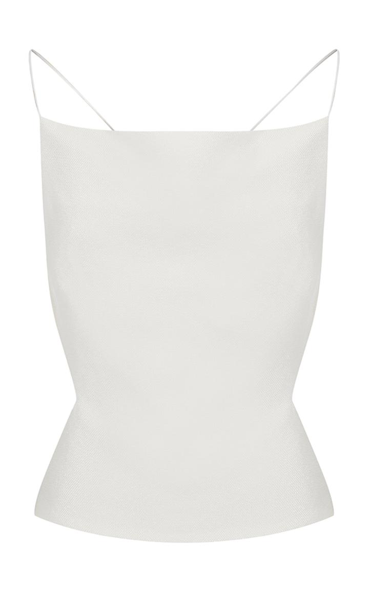 Christopher Esber Stretch-crepe Top Size: 6