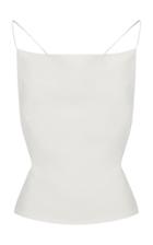 Christopher Esber Stretch-crepe Top Size: 6