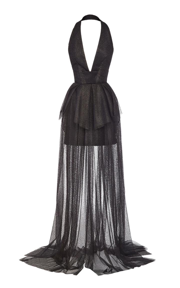 Moda Operandi Maticevski Entwined Embellished Tulle Gown Size: 14