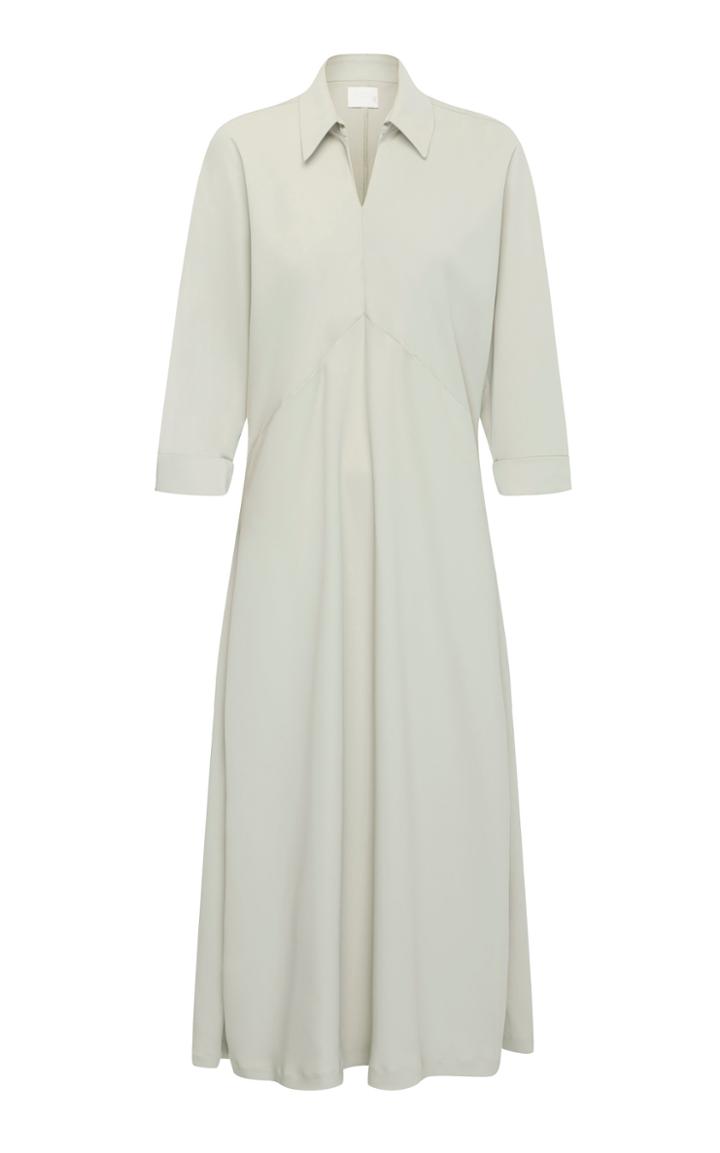 Moda Operandi Harris Tapper Claude Suiting Midi Shirt Dress