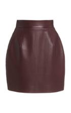 Moda Operandi Khaite Eiko High-rise Leather Mini Skirt