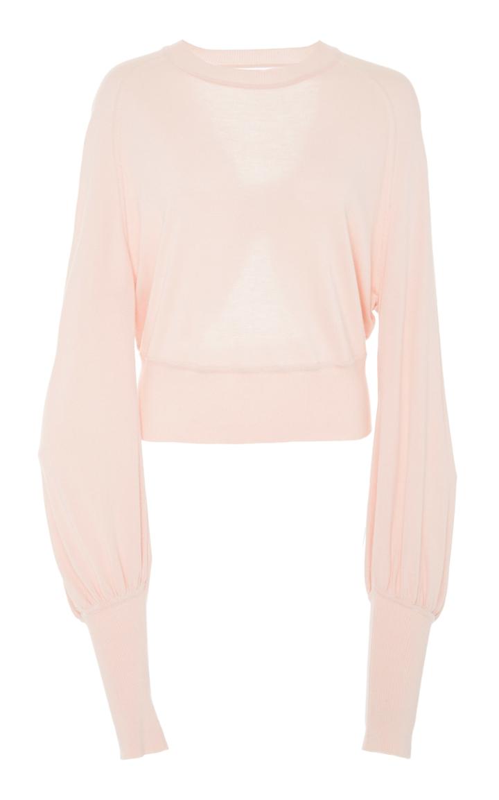 Adeam Twist Back Knit Sweater