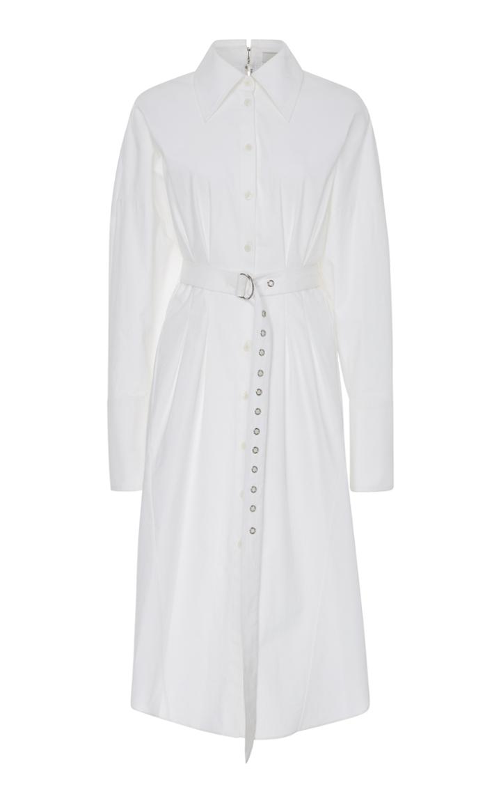 Tibi Shirt Dress With Back Zipper