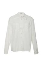 Tomas Maier Airy Poplin Cotton Long Sleeve Shirt