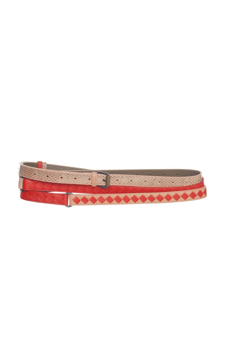 Bottega Veneta Nappa Leather Belt