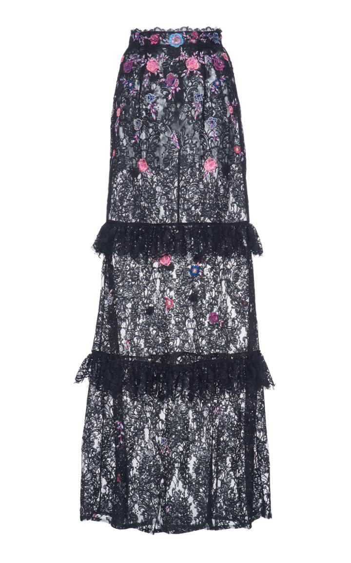 Dundas High Waisted Maxi Skirt