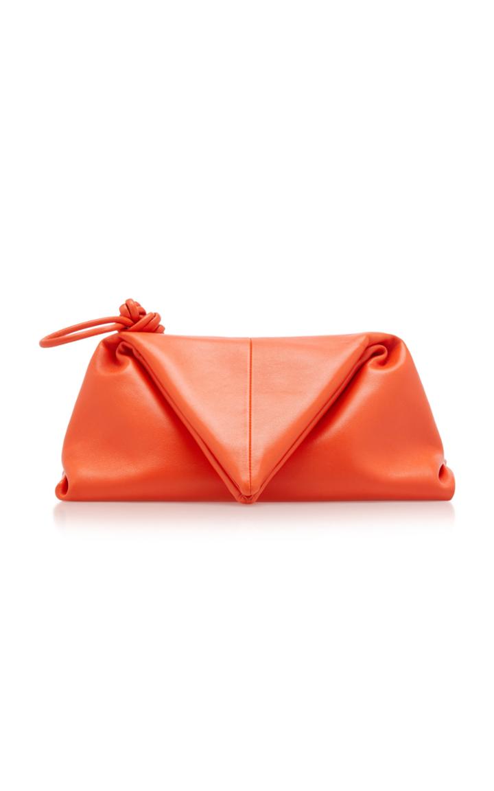 Bottega Veneta Triangle Leather Pouch