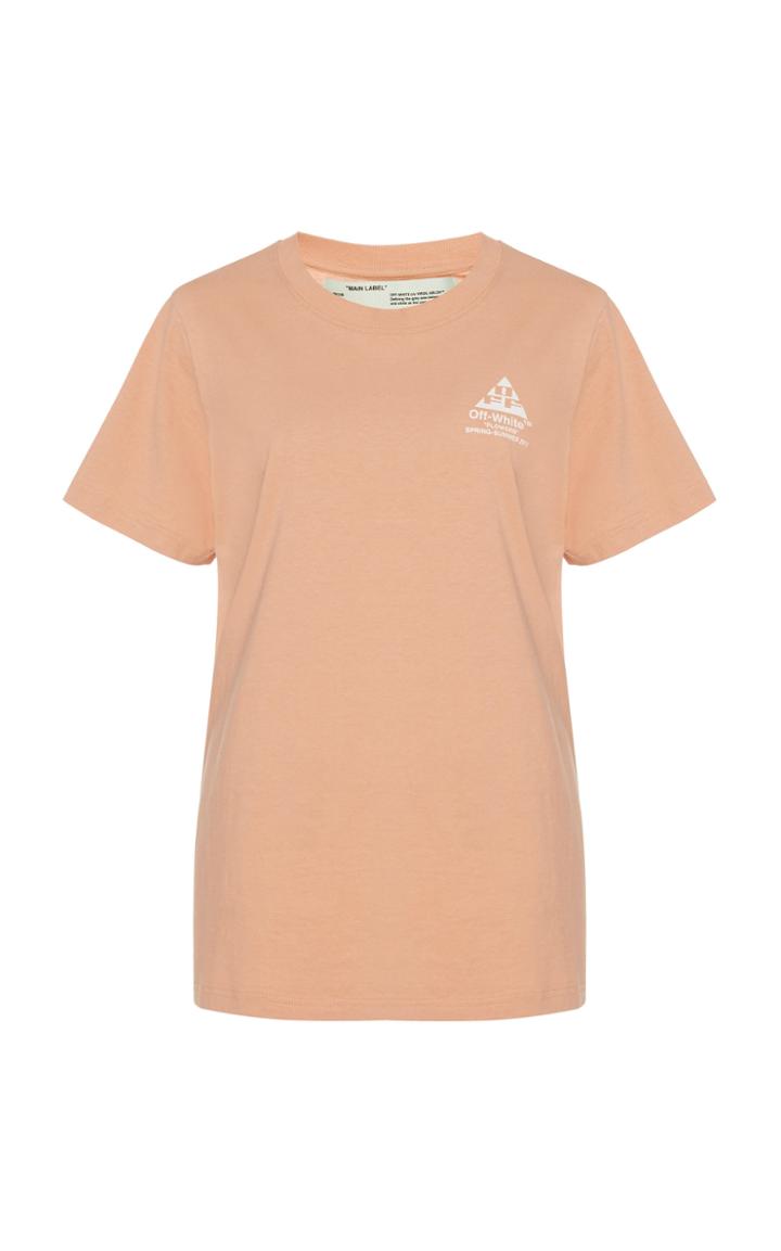 Off-white C/o Virgil Abloh Floral Arrows Cotton T-shirt