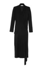 Marei 1998 Dalia Tailored Crepe Wrap Coat