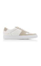 Common Projects Bball Two-tone Leather Sneakers