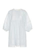 Bytimo Victorian Cotton-organza Shift Dress