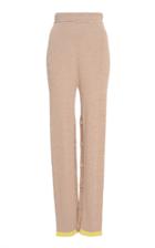 Christopher Esber Deconstructed Straight-leg Knit Trousers