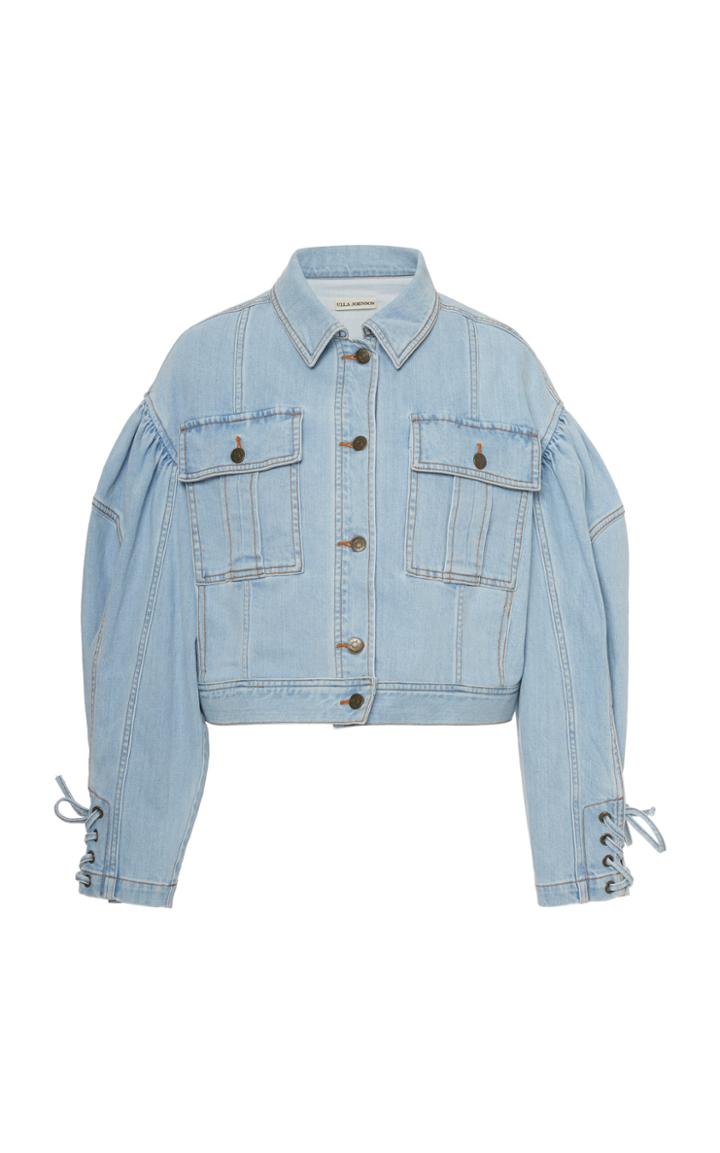 Moda Operandi Ulla Johnson Atticus Light Wash Jacket Size: 0