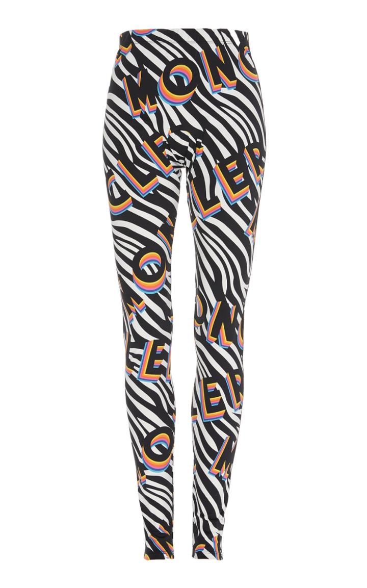 Moncler Genius 0 Moncler Richard Quinn Printed Stretch-jersey Leggings