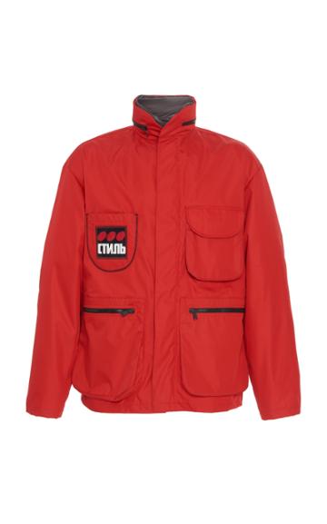 Heron Preston Nylon Airport Security Jacket