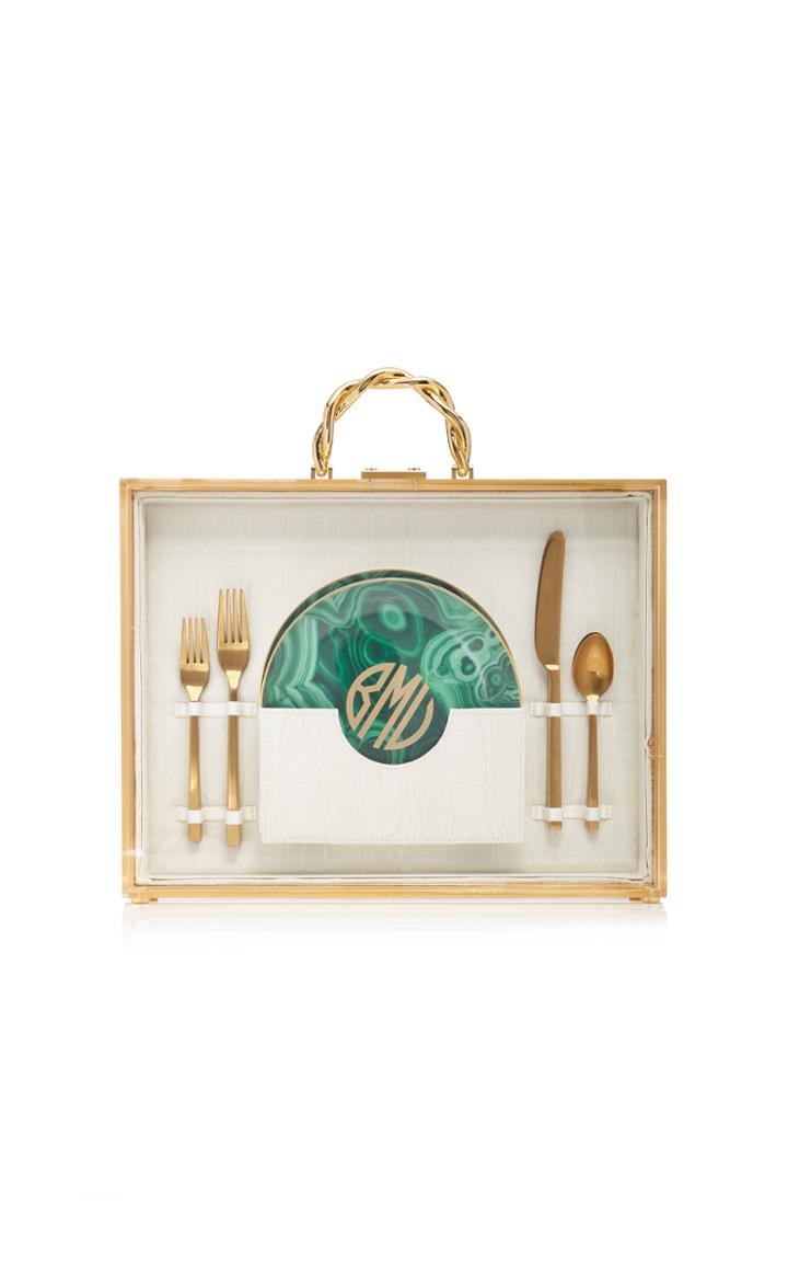 Brandon Maxwell Fine China Case Bag
