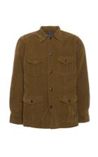 Ring Jacket Cotton-corduroy Shirt