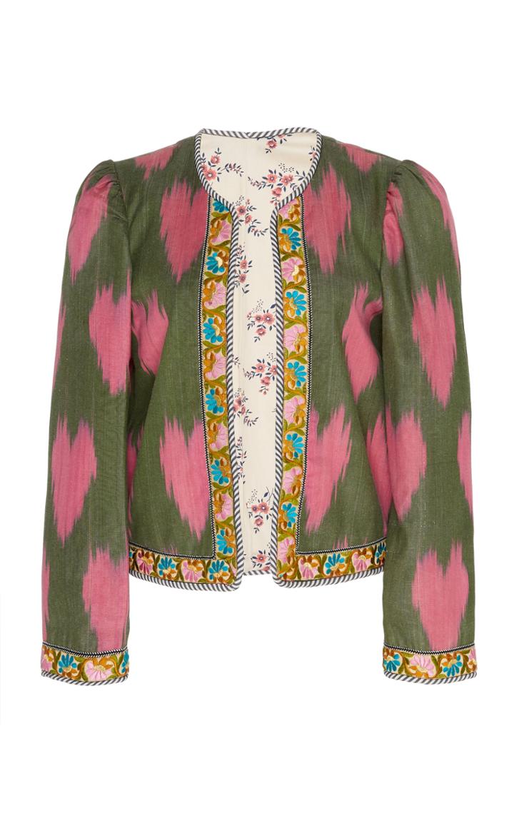 Moda Operandi Alix Of Bohemia Bleeding Heart Silk-ikat Jacket Size: Xs