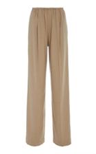 Vince Brushed-twill Wide-leg Pants