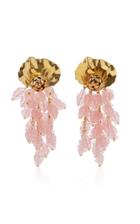 Peracas Isadora Gold-plated Crystal Earrings