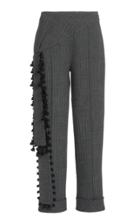 Moda Operandi Hellessy Roman Slim Trousers With Embellished Sash