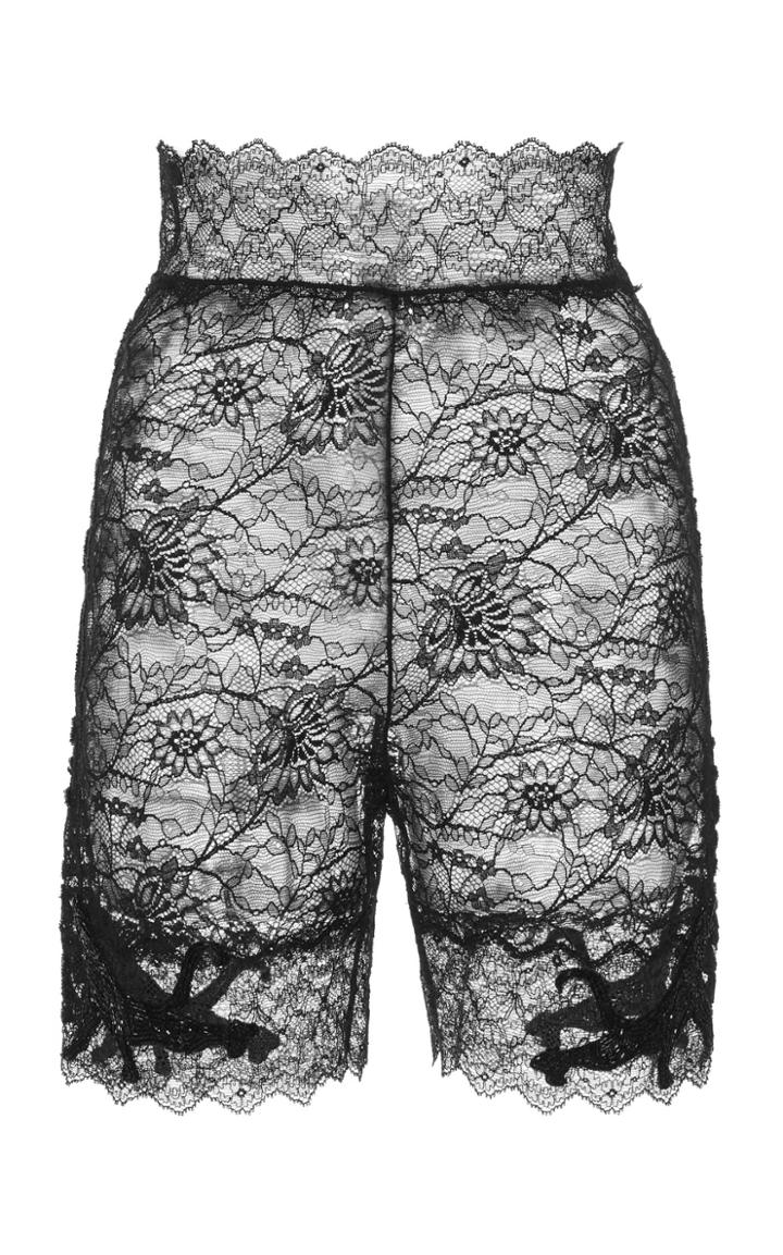 Dundas Specialorder-embroidered Stretch Lace Bike Shorts-ah