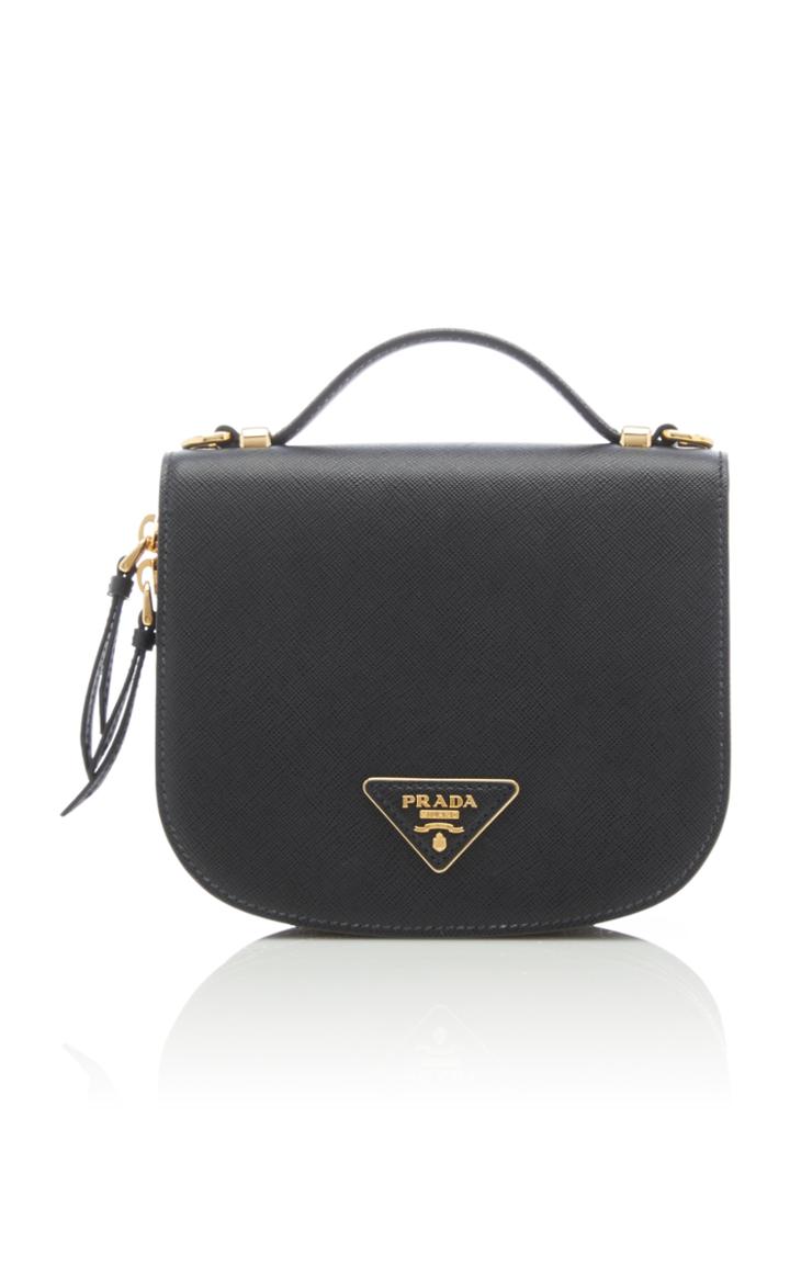 Prada Odette Textured-leather Backpack