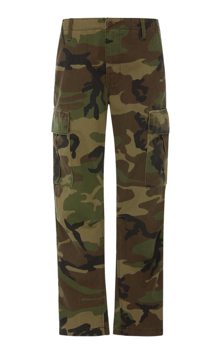 Re/done Camo Skinny Cargo Pants