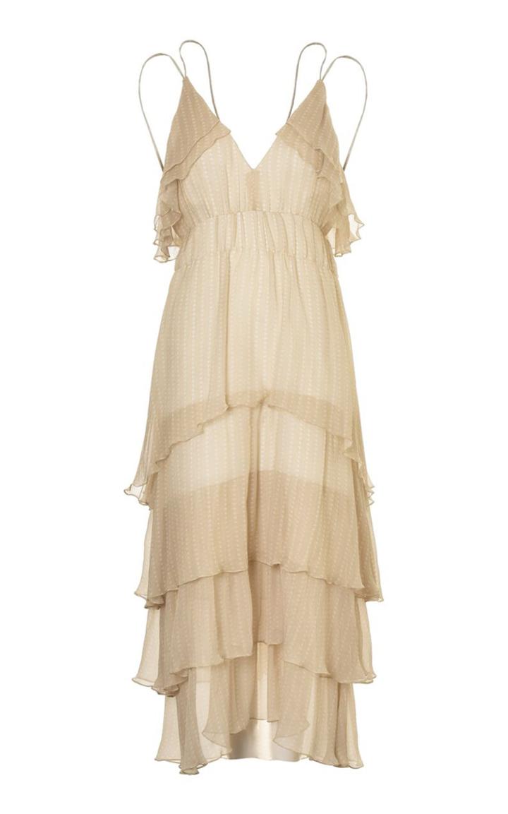 Lilly Sarti Midi Seda Dress