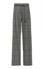 Proenza Schouler Plaid Wide-leg Wool-blend Pants