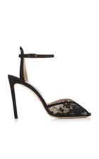 Jimmy Choo Sacora Lace Ankle-strap Sandals