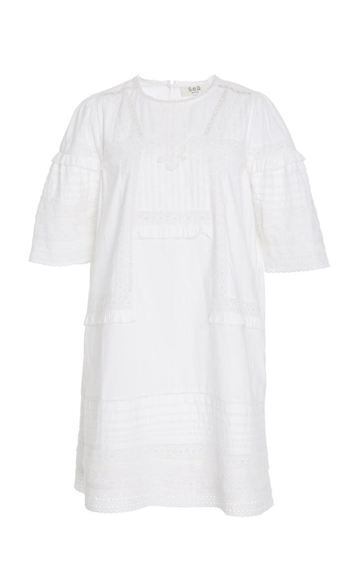 Sea Lilli Eyelet Shift Dress