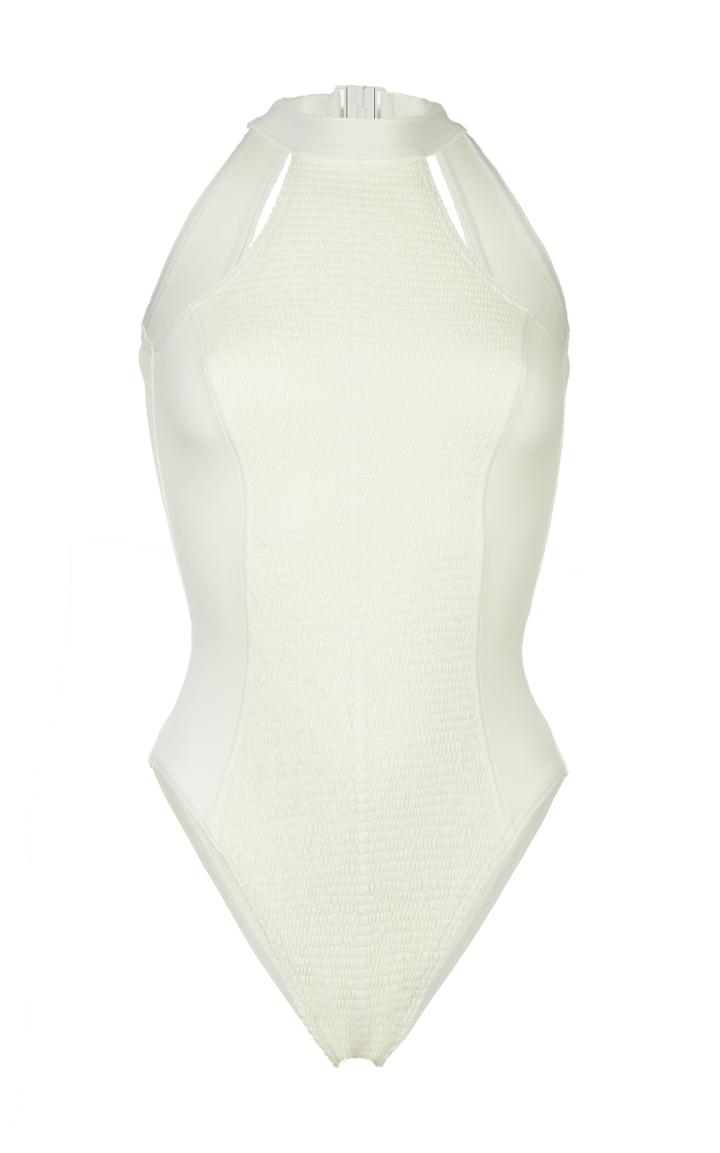 Moda Operandi Medina Swimwear Dolphin Halterneck Swimsuit